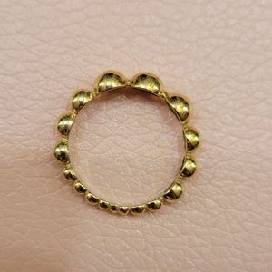 18k Saudi Gold Bubble Ring